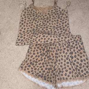 cheetah francescas pj set size large